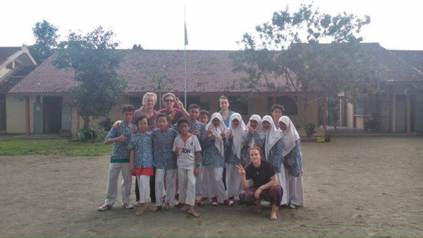 With Students of SMP Muhammadiyah 3 Depok