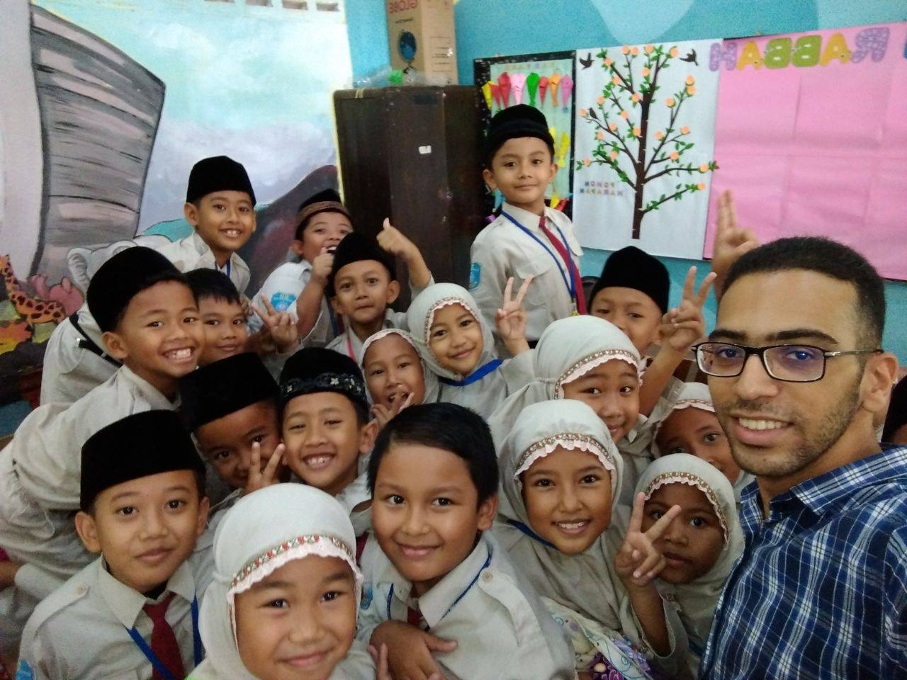 Darmasiswa UAD Conducted International Community Service Program. They had experiences of teaching language and culture at schools