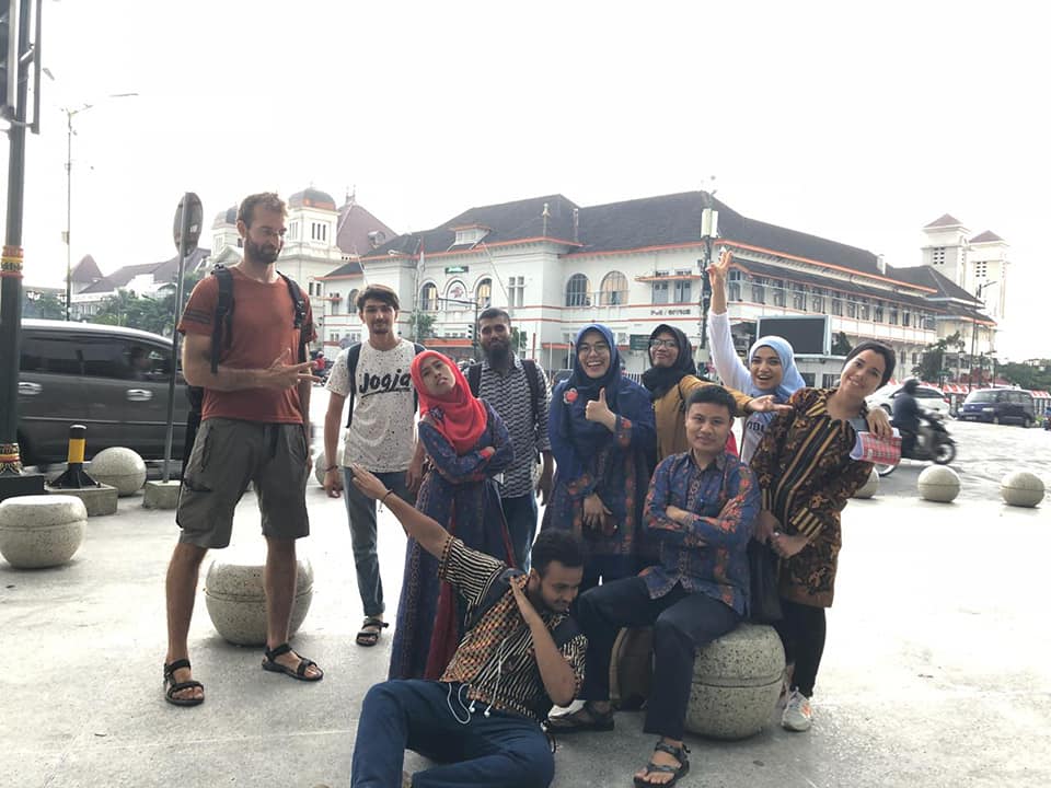 Outing Class of Darmasiswa UAD at Malioboroof Yogyakarta