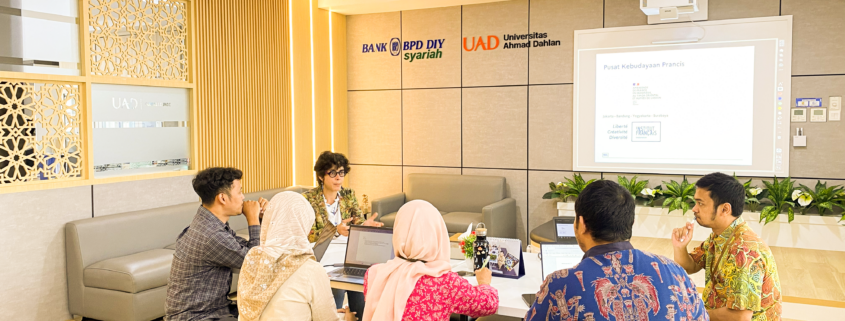 UAD Discusses Collaboration Opportunities with the Institut français d’Indonésie, Opening Educational and Scholarship Opportunities in France